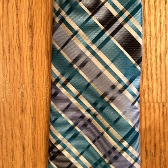 Merona men’s tie teal- blue -gray - Picture 3 of 3